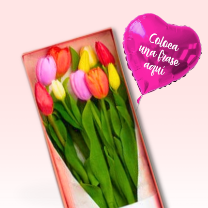Caja x10 Tulipanes