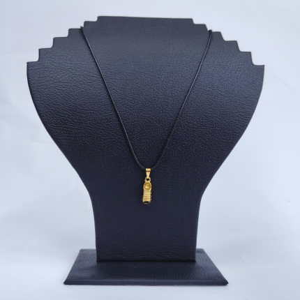 COLLAR ZAPATO DORADO