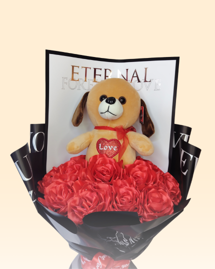 Embopack rosas eternas rojas